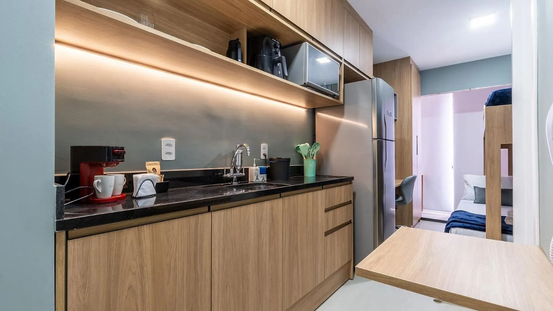 By Dh:Studio Completo Para 3 Pessoas Com Coworking Sao Paulo Apartment