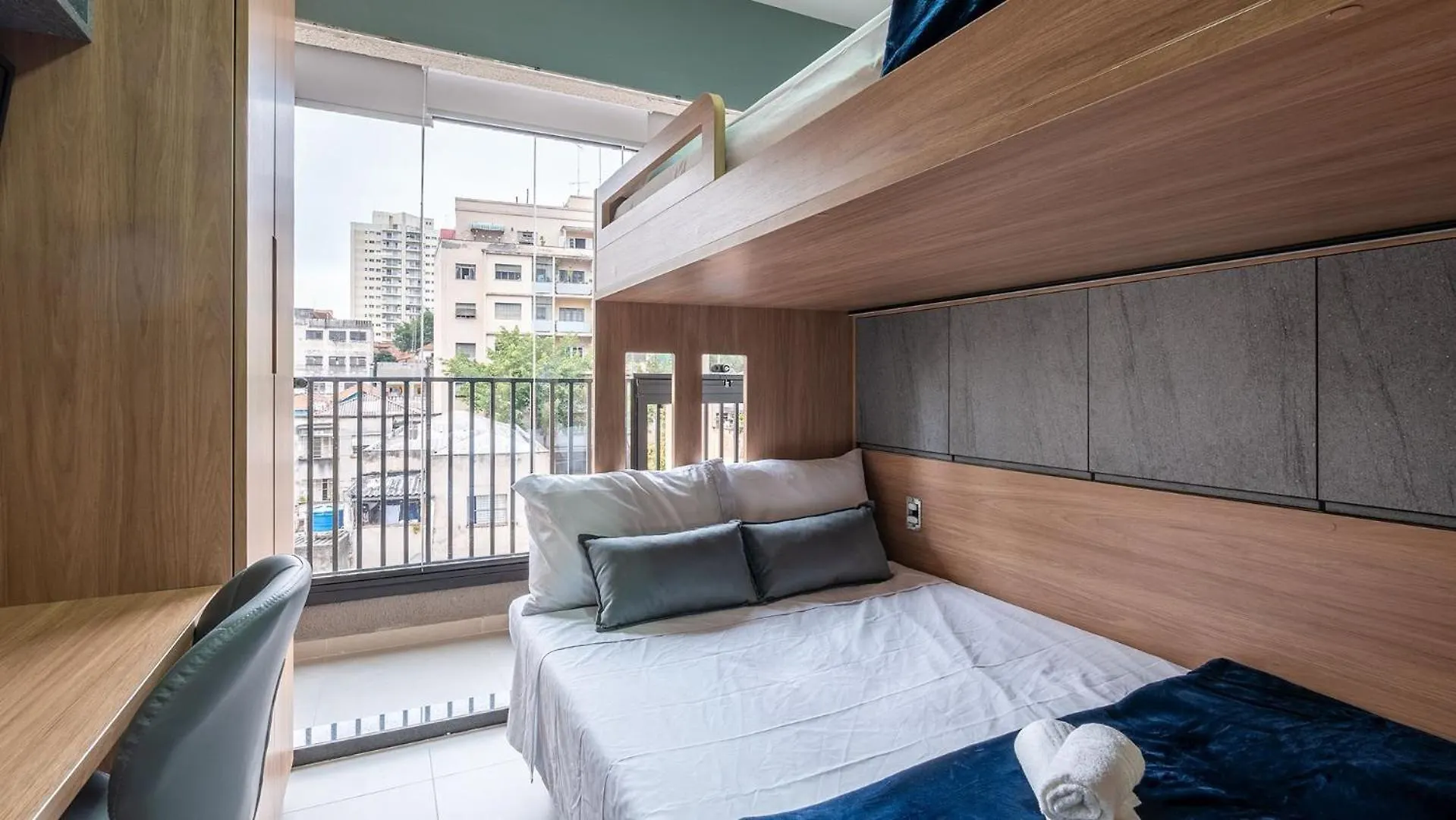 By Dh:Studio Completo Para 3 Pessoas Com Coworking San Paolo Brasile